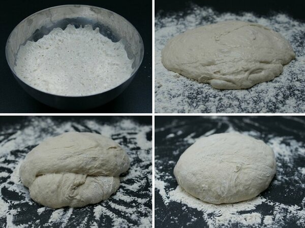 Pszenny chleb południowy - formowanie