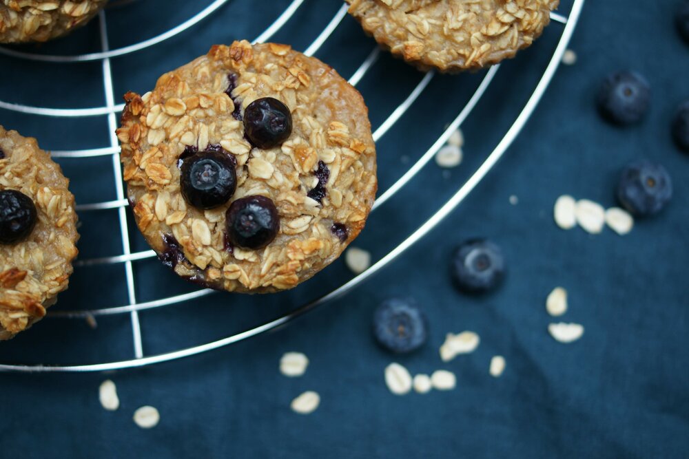 Owsiane muffinki śniadaniowe