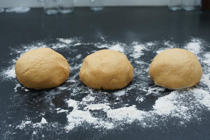 Chleb dyniowy - formowanie